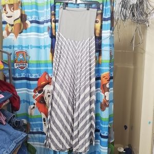 Oh baby striped maternity size L
